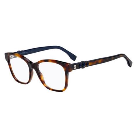 Fendi glasses FF0276 in 086 havana with spectacle case and 